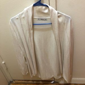 Zara Knit open sweater size M